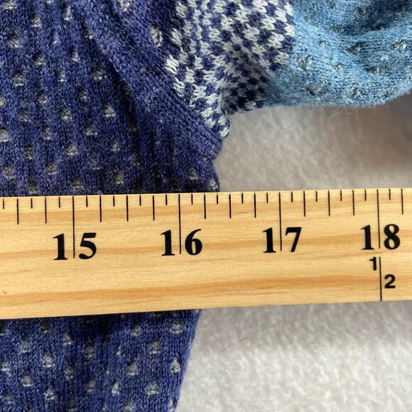 Krimson Klover Blue Hooded Sweater Size XS - Picture 6 of 6